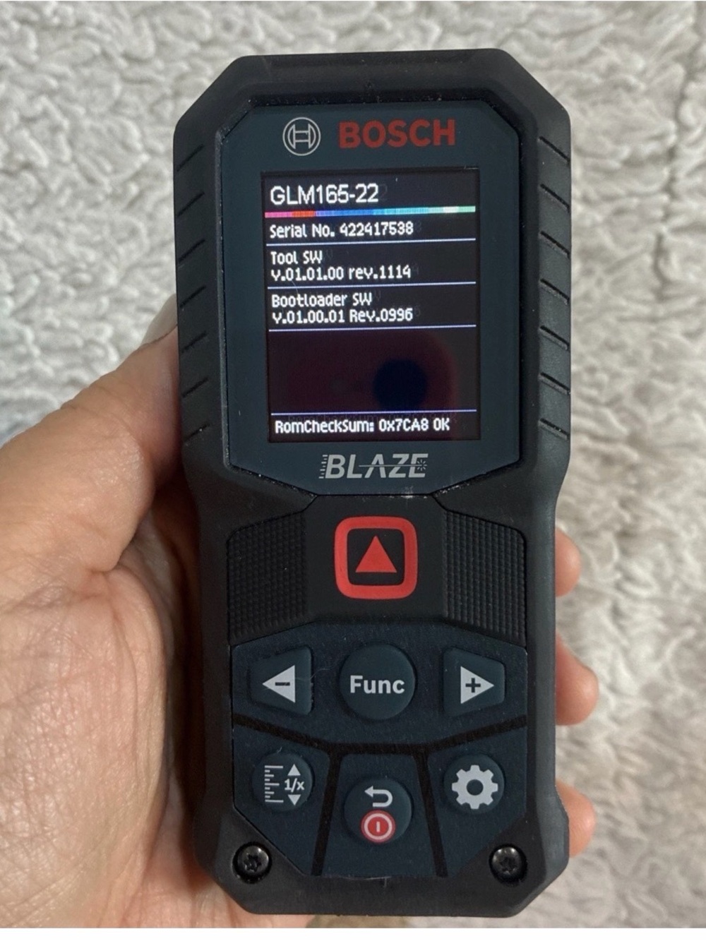BOSCH Laser Tape Measurer With Original Case